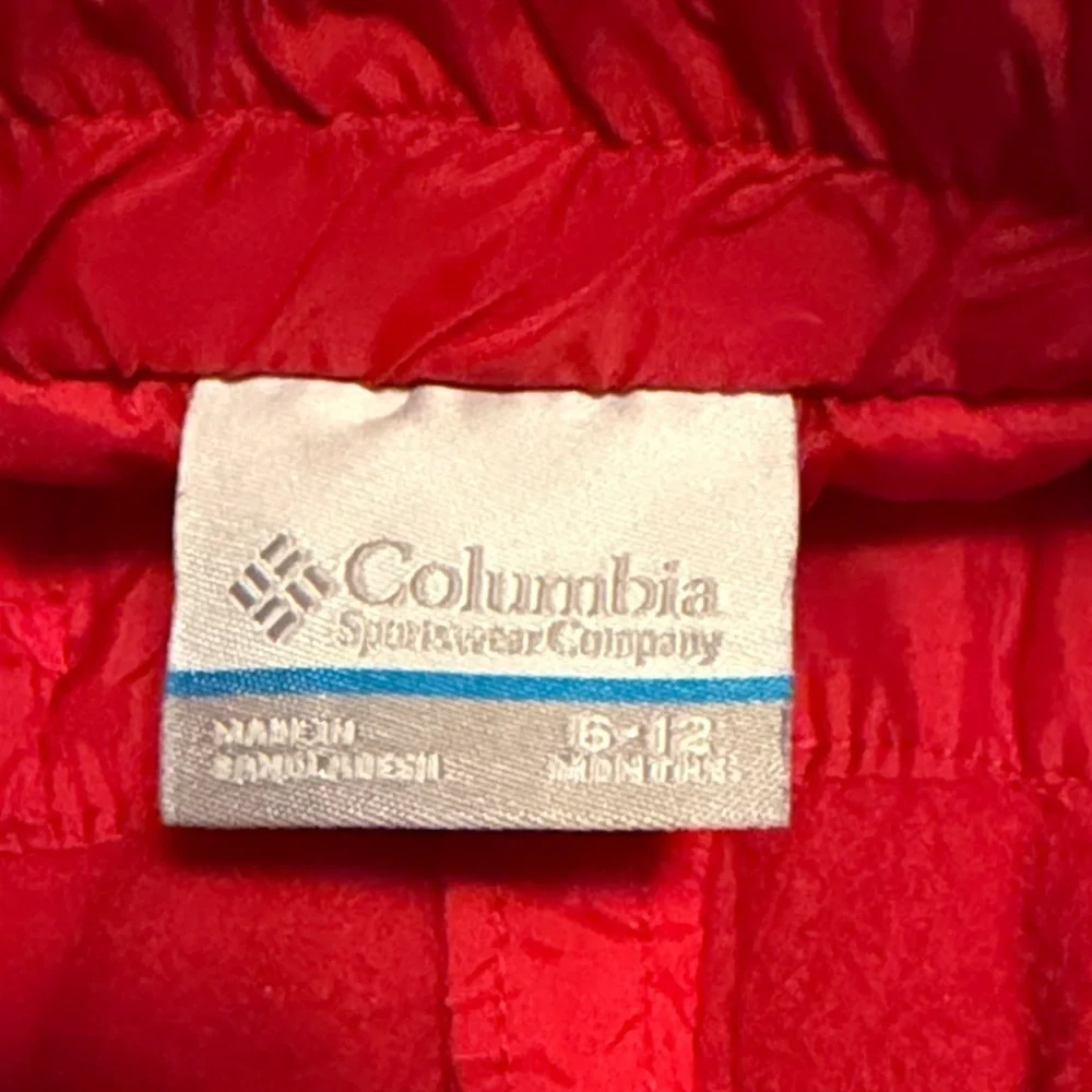 Columbia Bright Red Kids' Snow suit